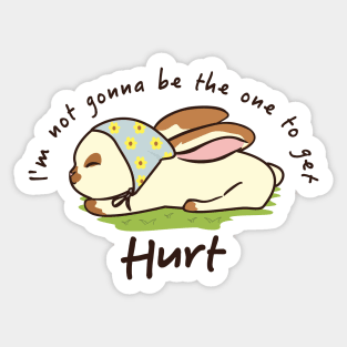 Hurt Sticker